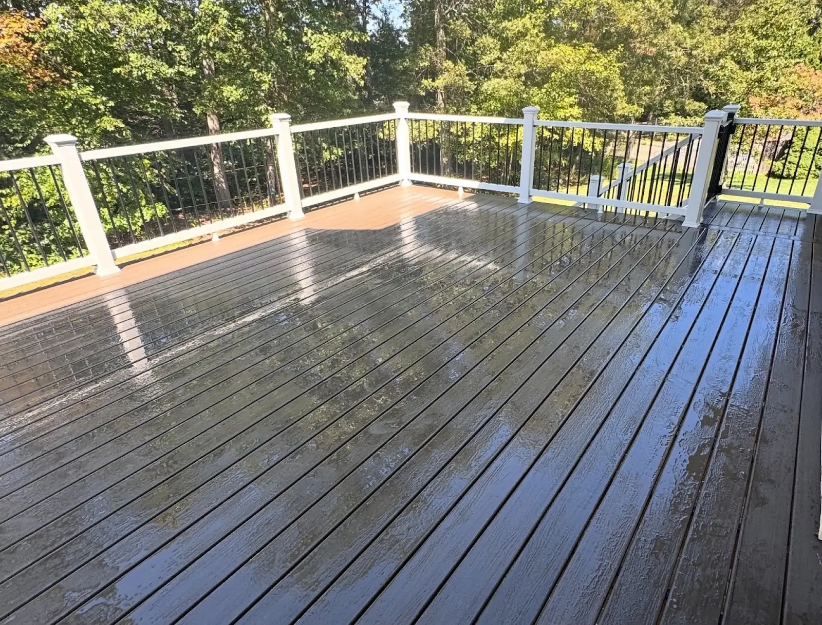 Completed Sustainable Decks project
