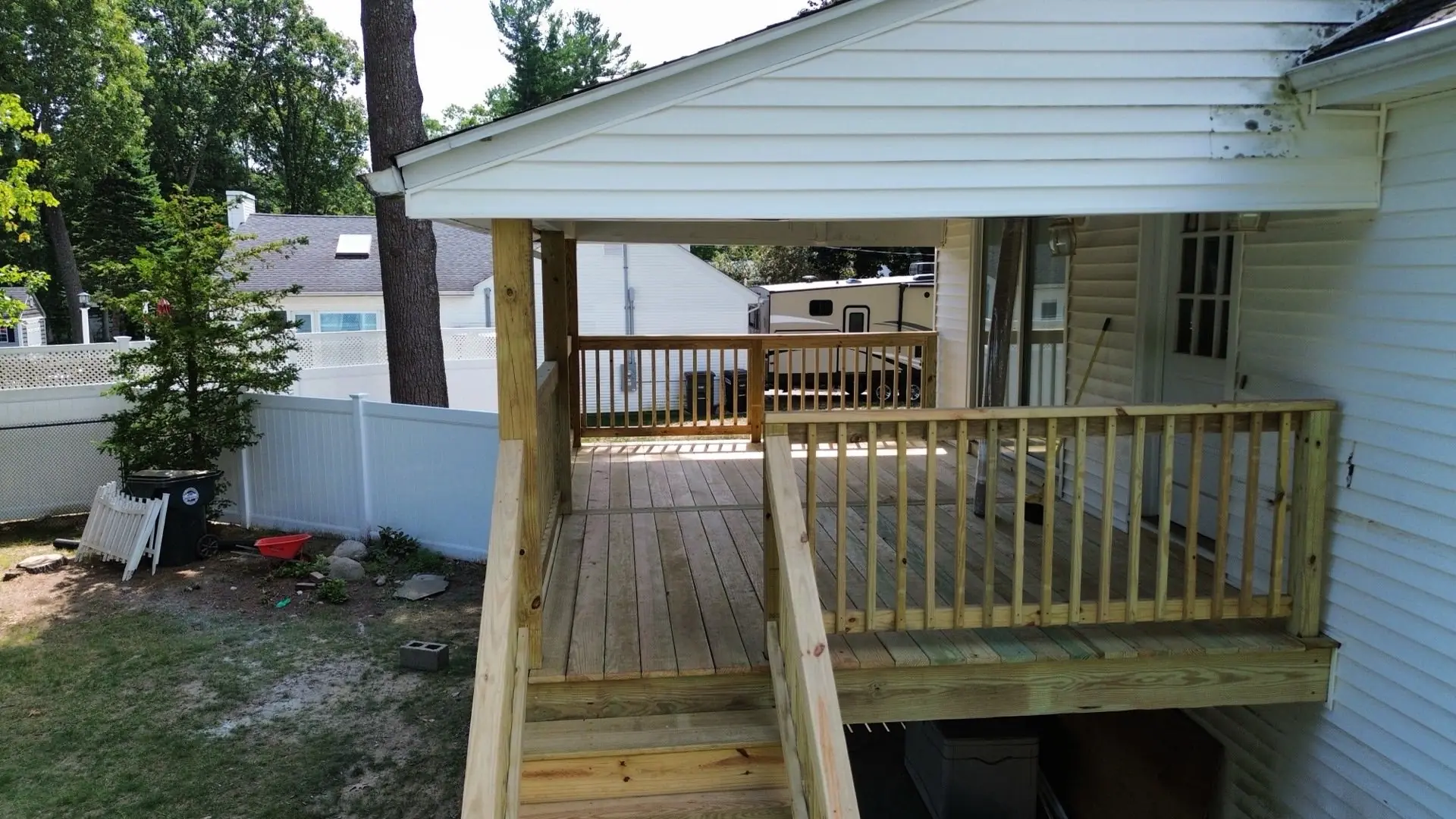 Completed Sustainable Decks project